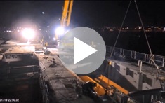 平成２８－２９年度国分川橋上部工事架設ビデオ