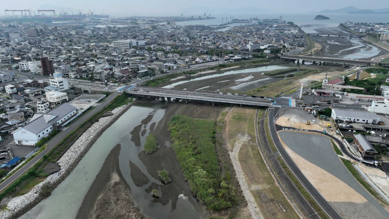 蓬莱橋架け替え工事