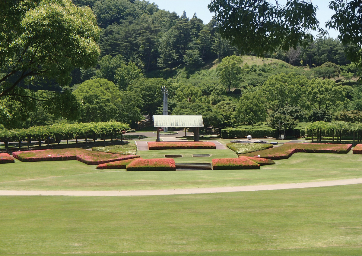 四季を体感できる県立神山森林公園イルローザの森