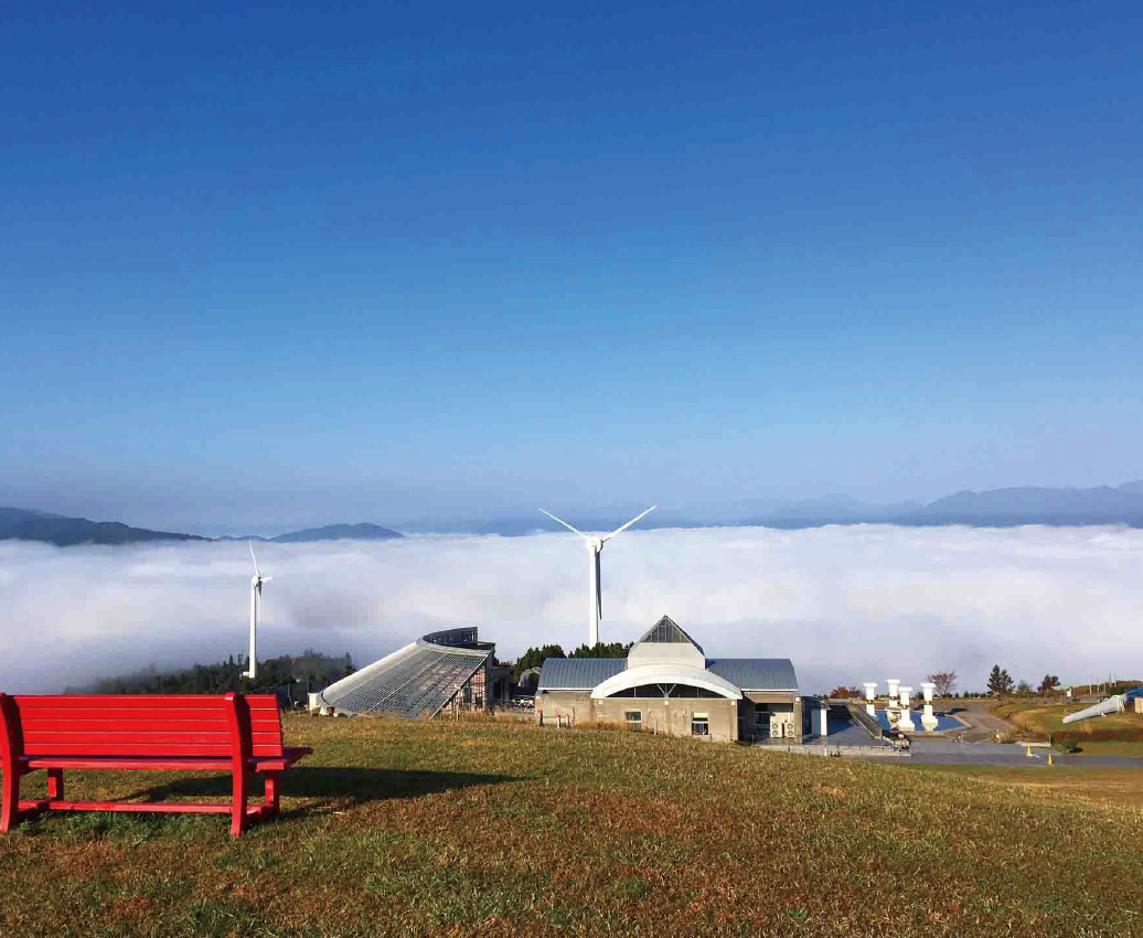 ゆとりすとパークおおとよからのパノラマの雲海 高知県大豊町 四国八十八景プロジェクト