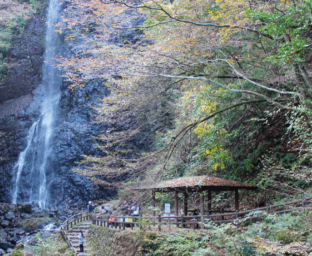 白豬瀑布（皿嶺連峰縣立自然公園內）