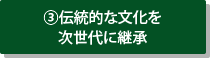 3.伝統的な文化を次世代に継承