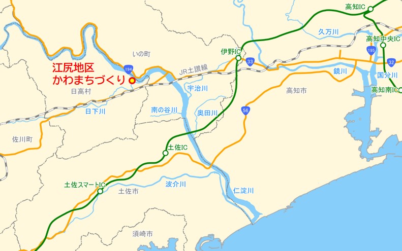 江尻地区かわまちづくりMap 江尻地区かわまちづくりMap