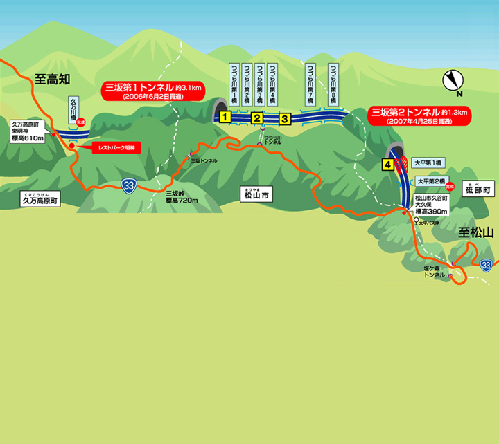 工事箇所の図