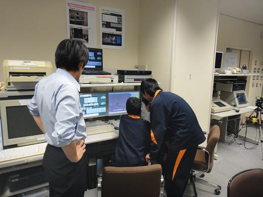 写真：【監視機器操作体験】