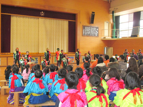 写真：【日浦小学生による日浦太鼓】