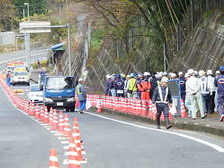 写真：【訓練会場】
