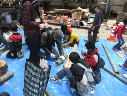 写真：【竹加工教室】