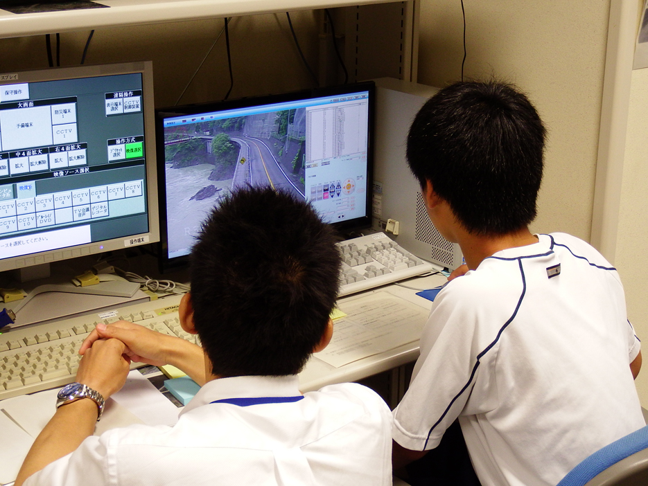 写真：【管理用ＣＣＴＶカメラ操作体験】