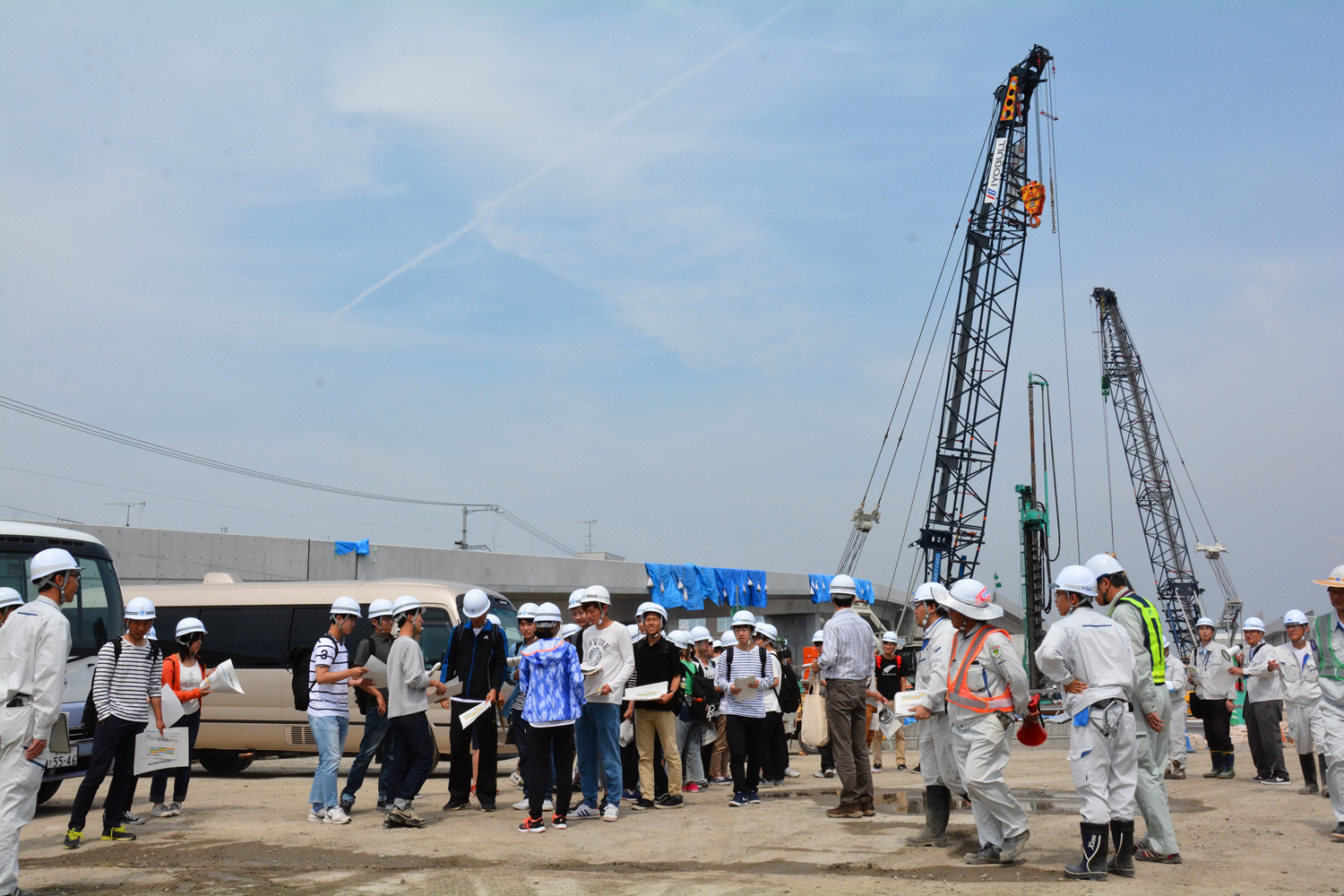 写真：【空港線工事現場】