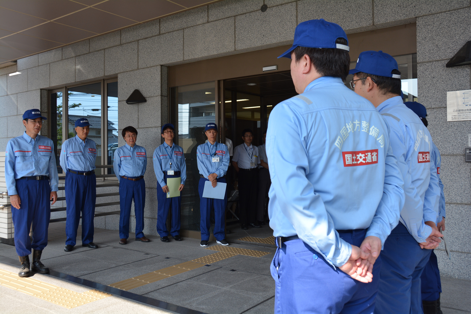 写真：【事務所長訓示】