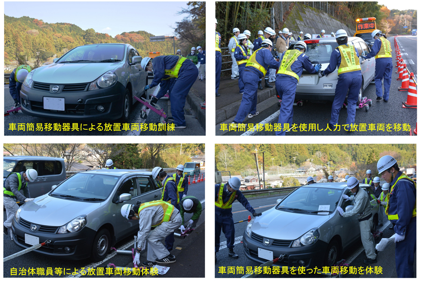 写真：【車両移動訓練】