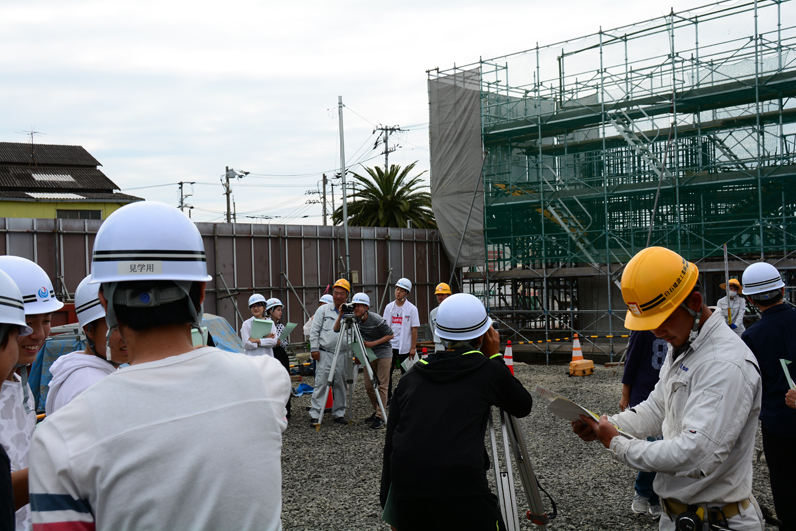 写真：【測量体験】