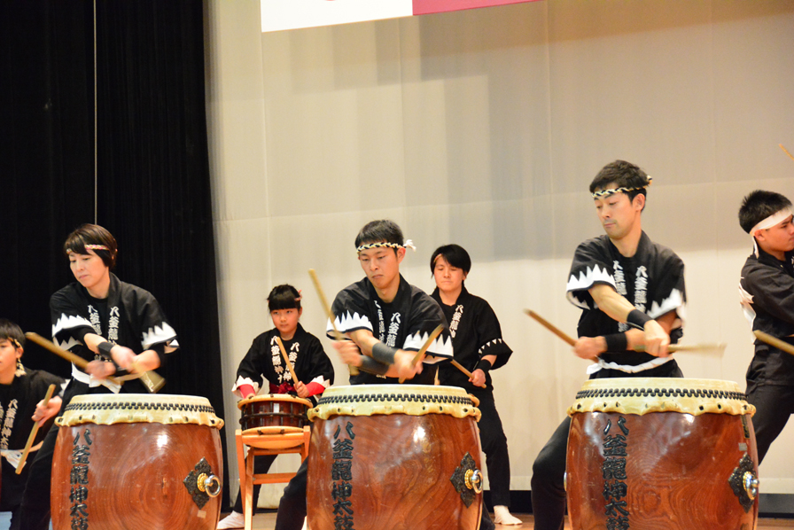 写真：【八釜龍神太鼓】