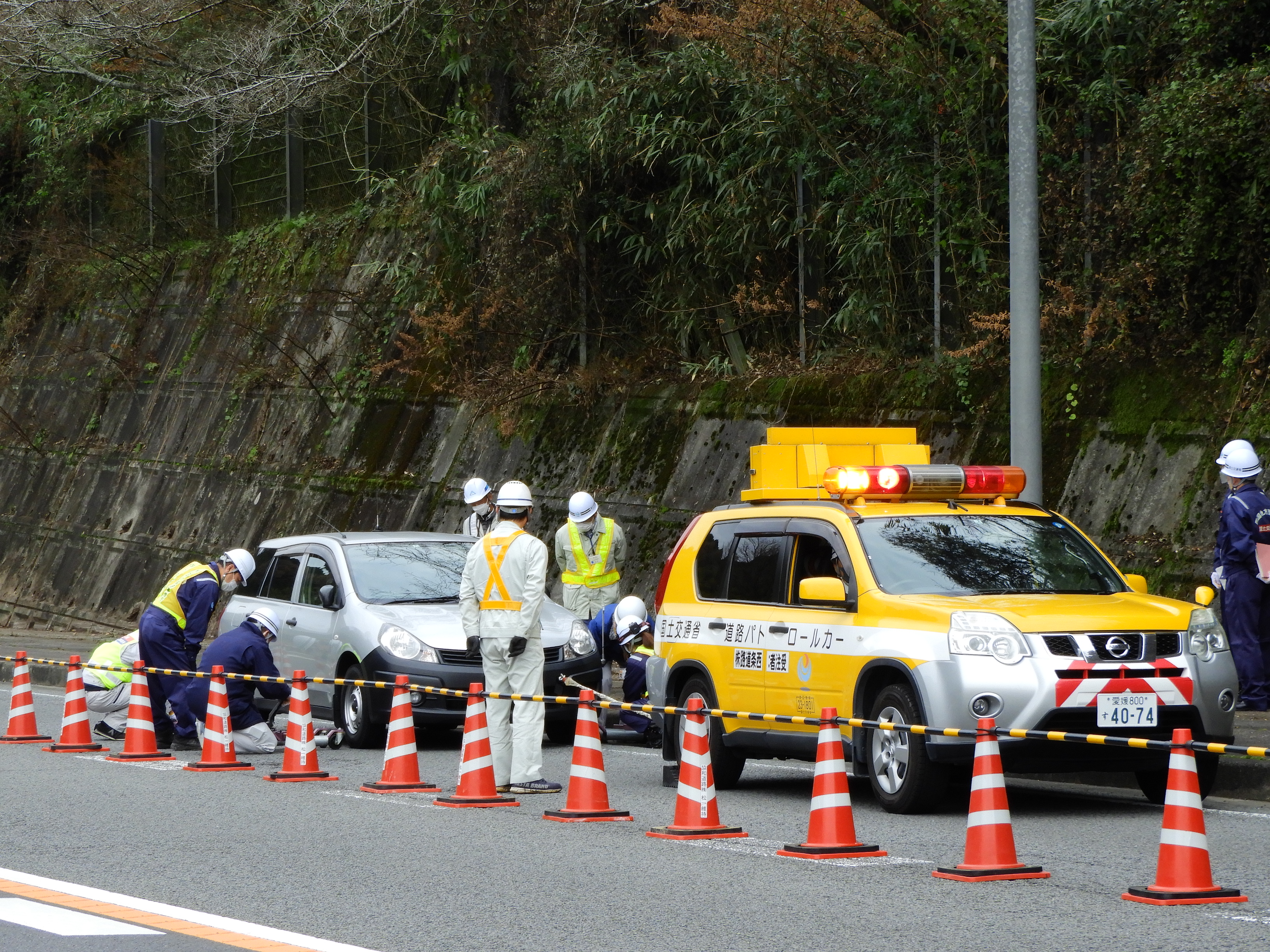 写真：【車両移動】