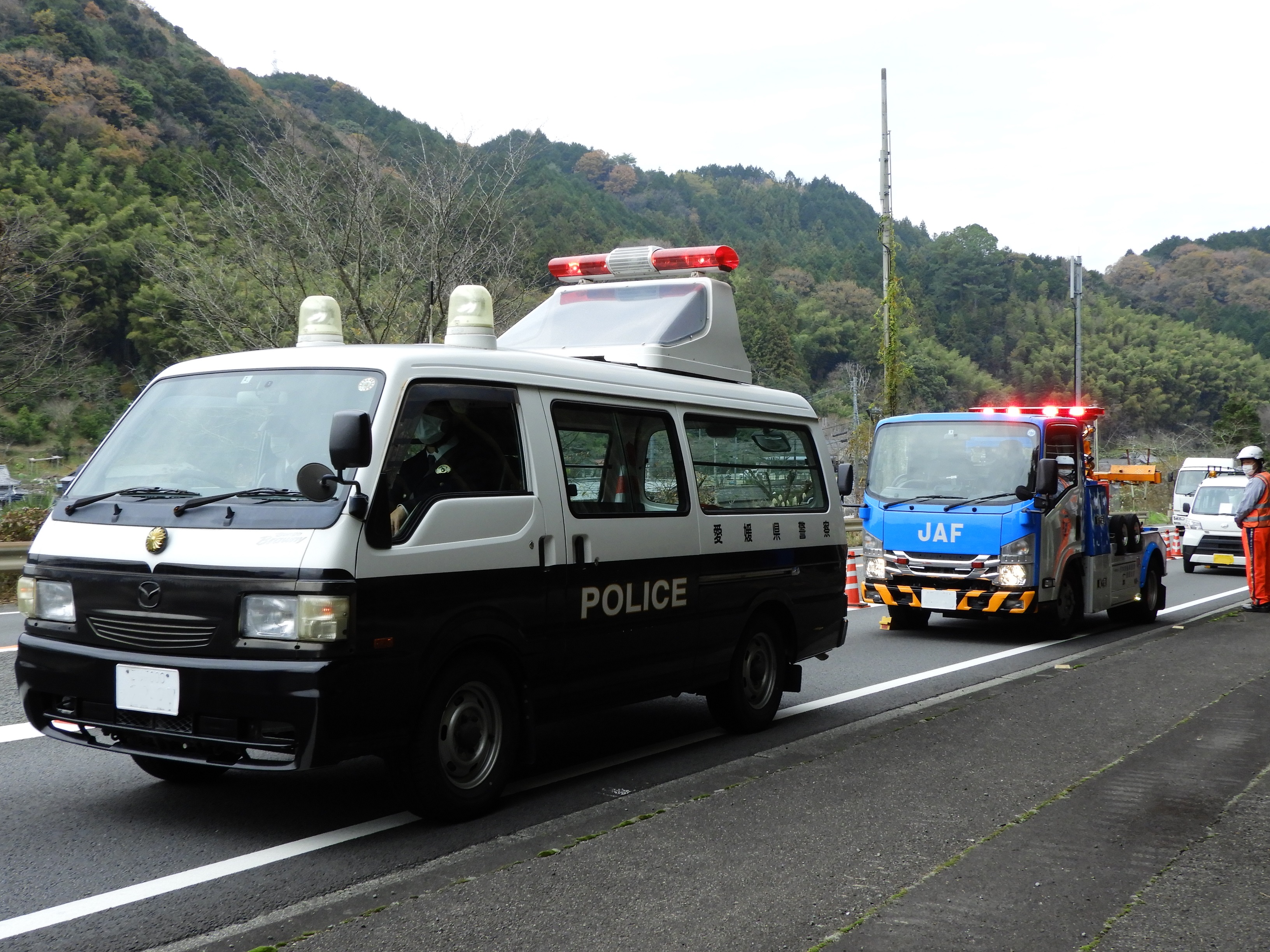 写真：【車両移動】
