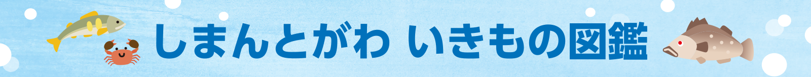 しまんとがわ　いきもの図鑑