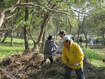 川の環境改善に向けた実践