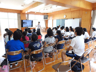 東中筋中学校における学習会
