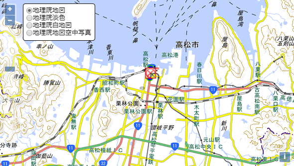 高松市選択