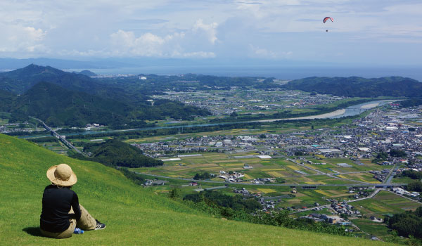 土佐市ドラゴン風景街道 四国の風景街道