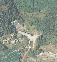土石流発生前