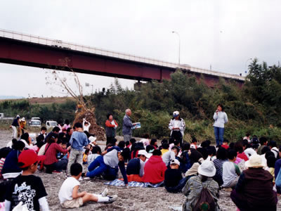 「ふれあい大会」での説明