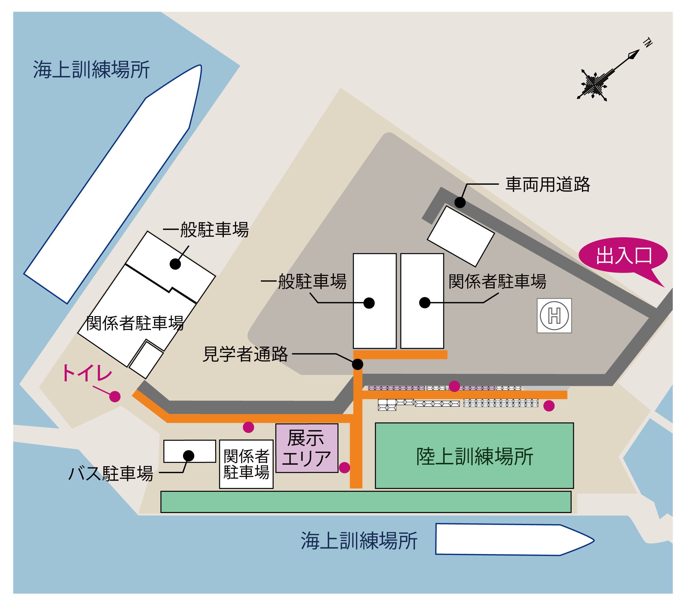 訓練会場図