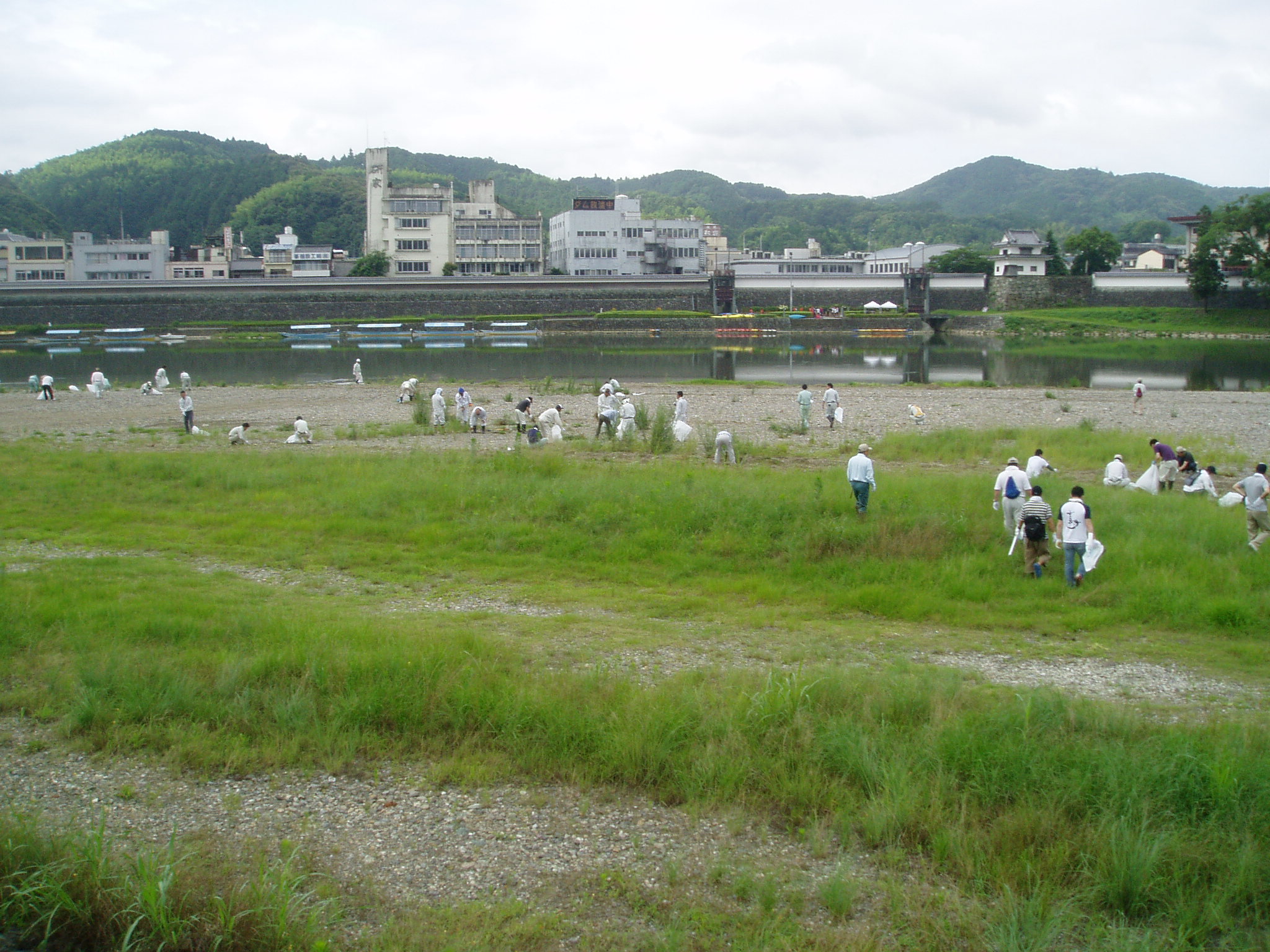 肱北河原攻略の様子１