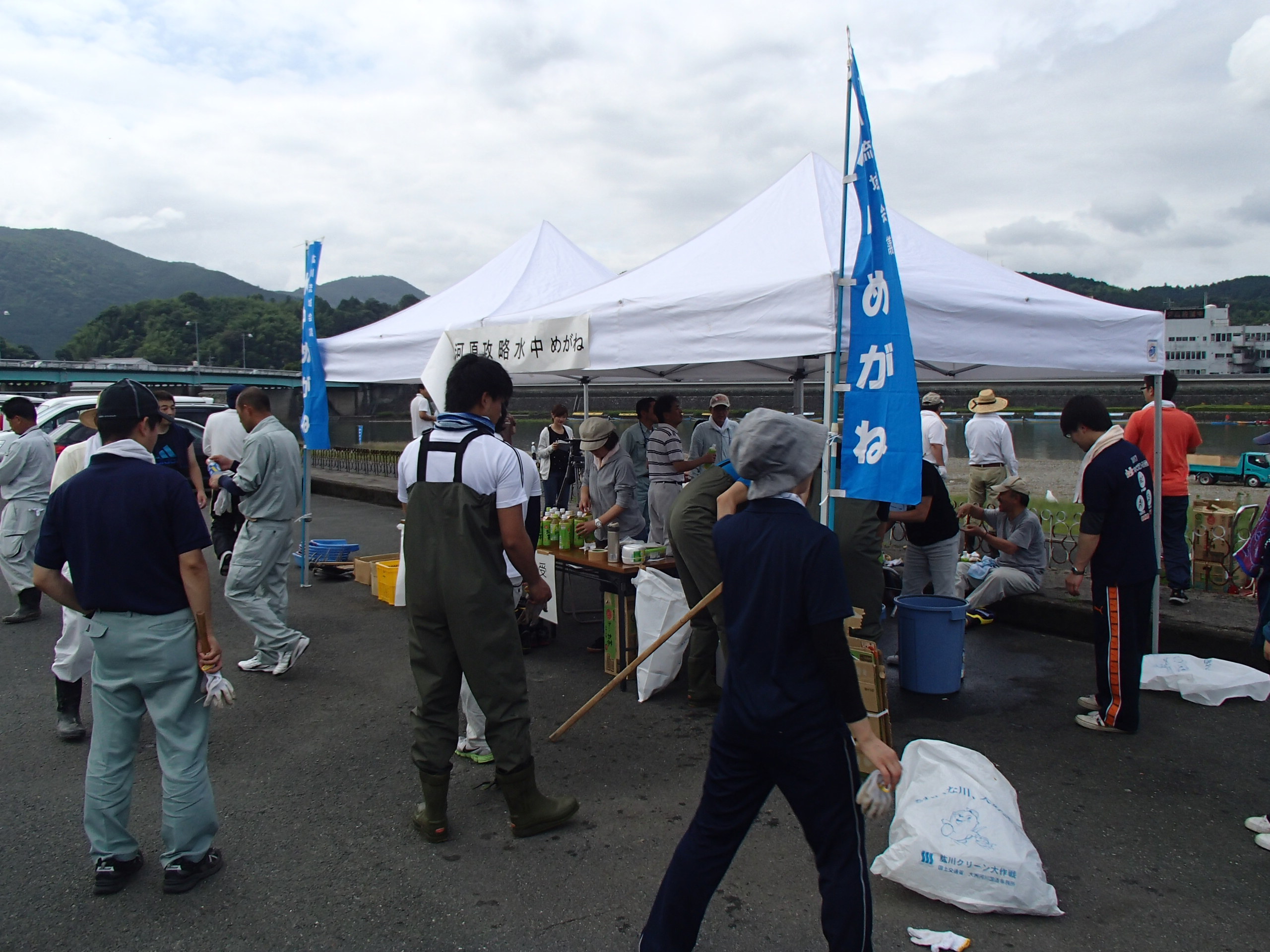 肱北河原攻略の様子２
