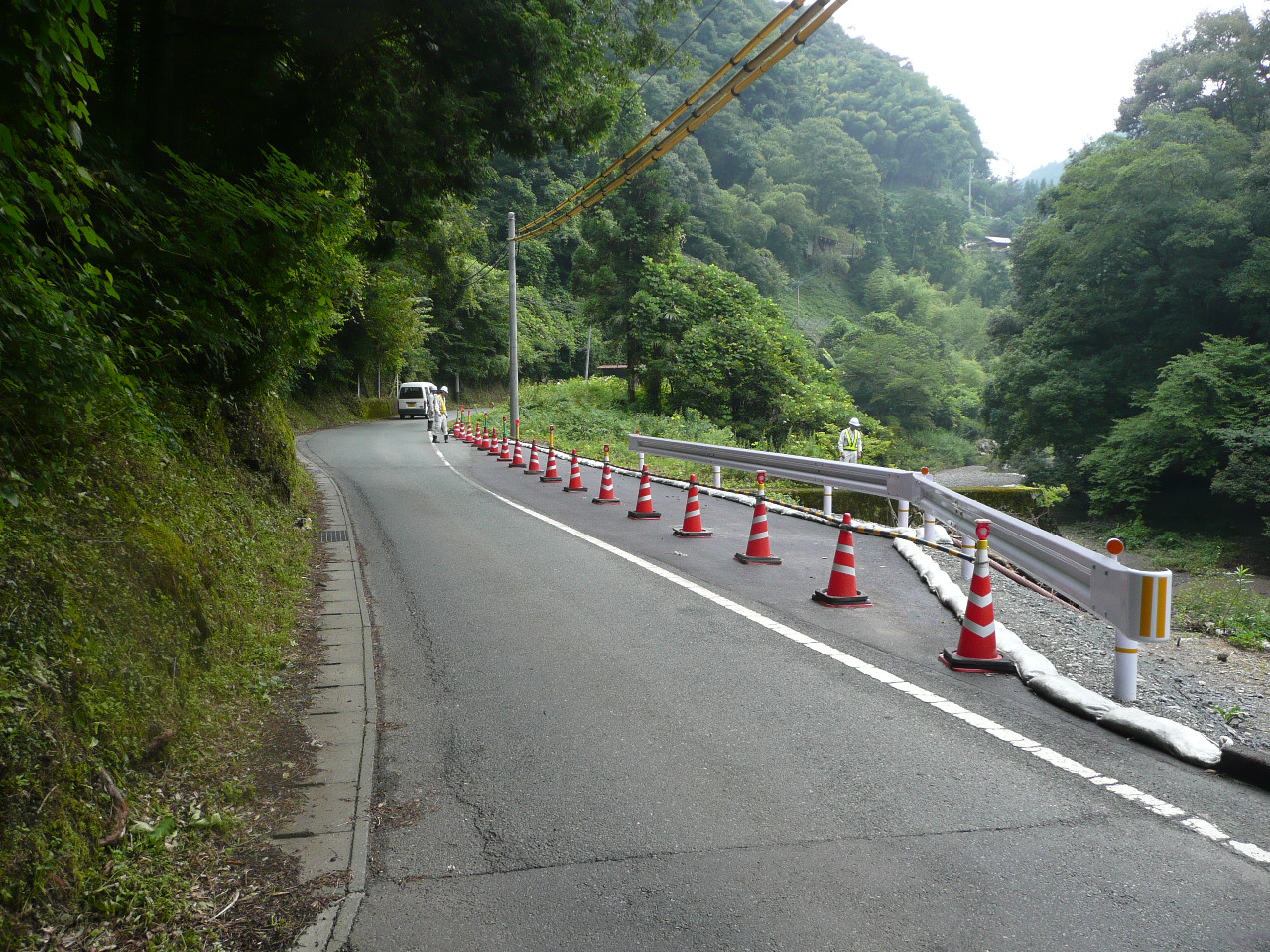 県道部分拡幅３
