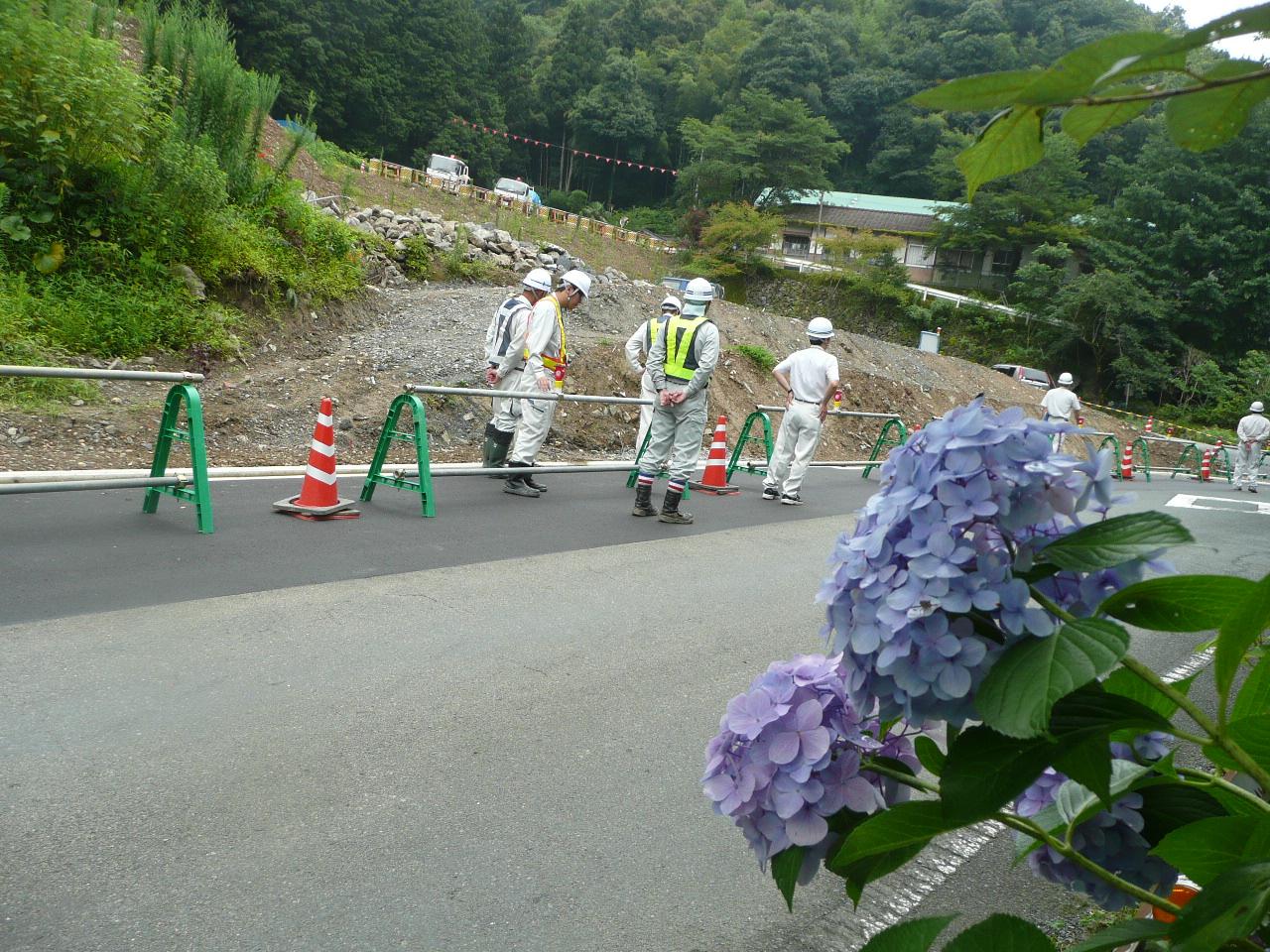 県道部分拡幅５