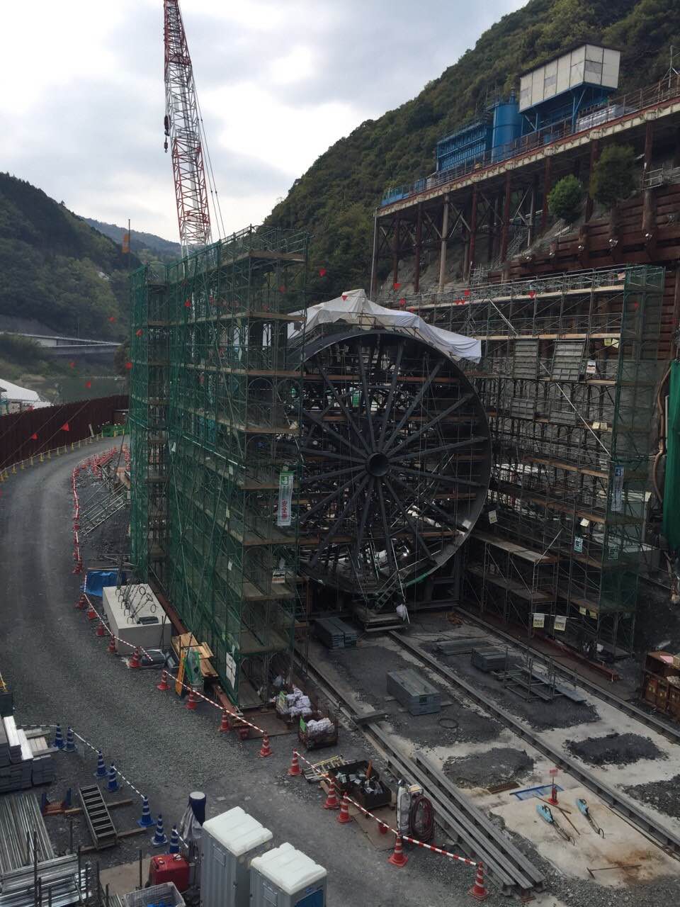 工事現場見学３